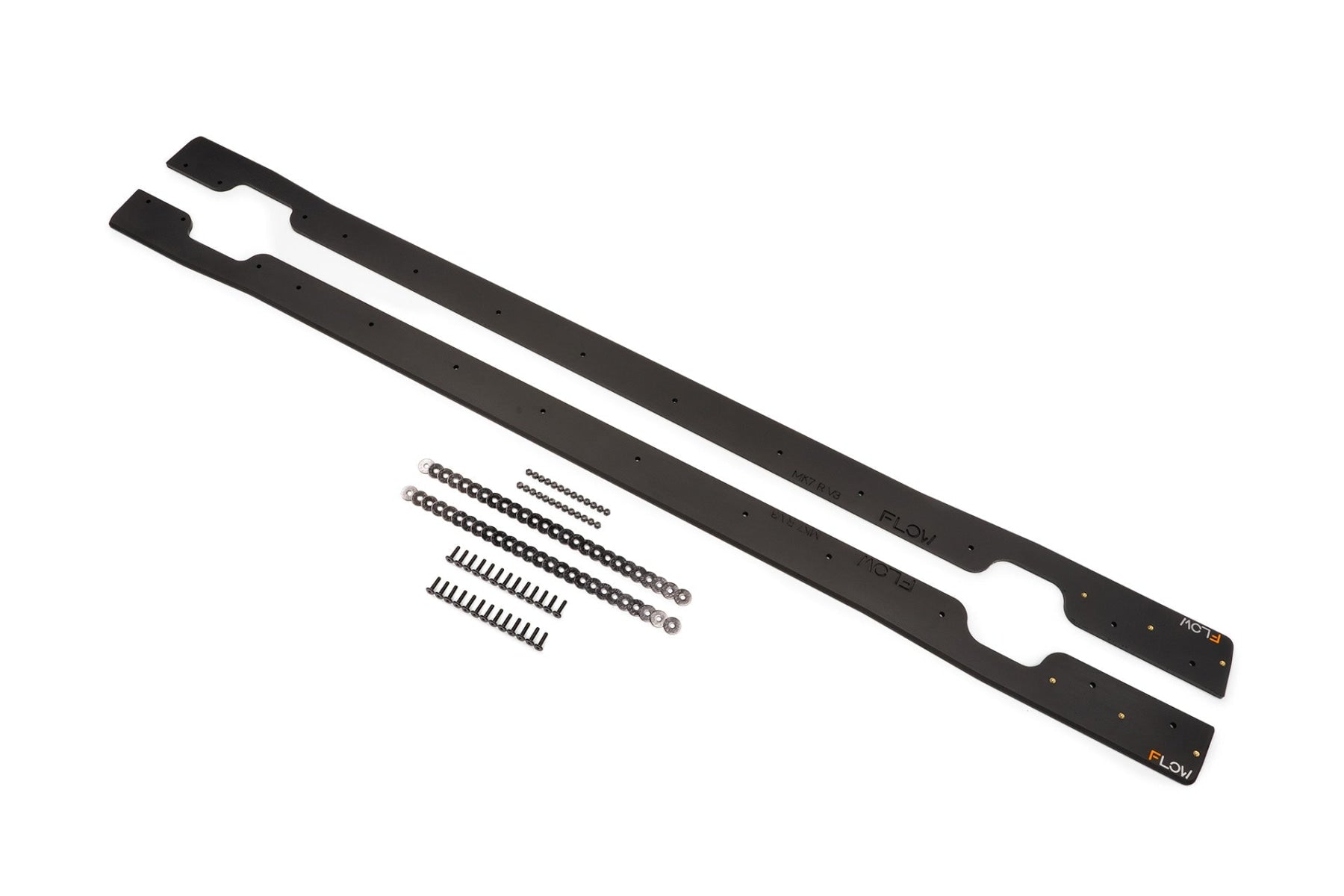 Flow Design MK7 Golf R Side Skirt Splitters V3 (Pair)