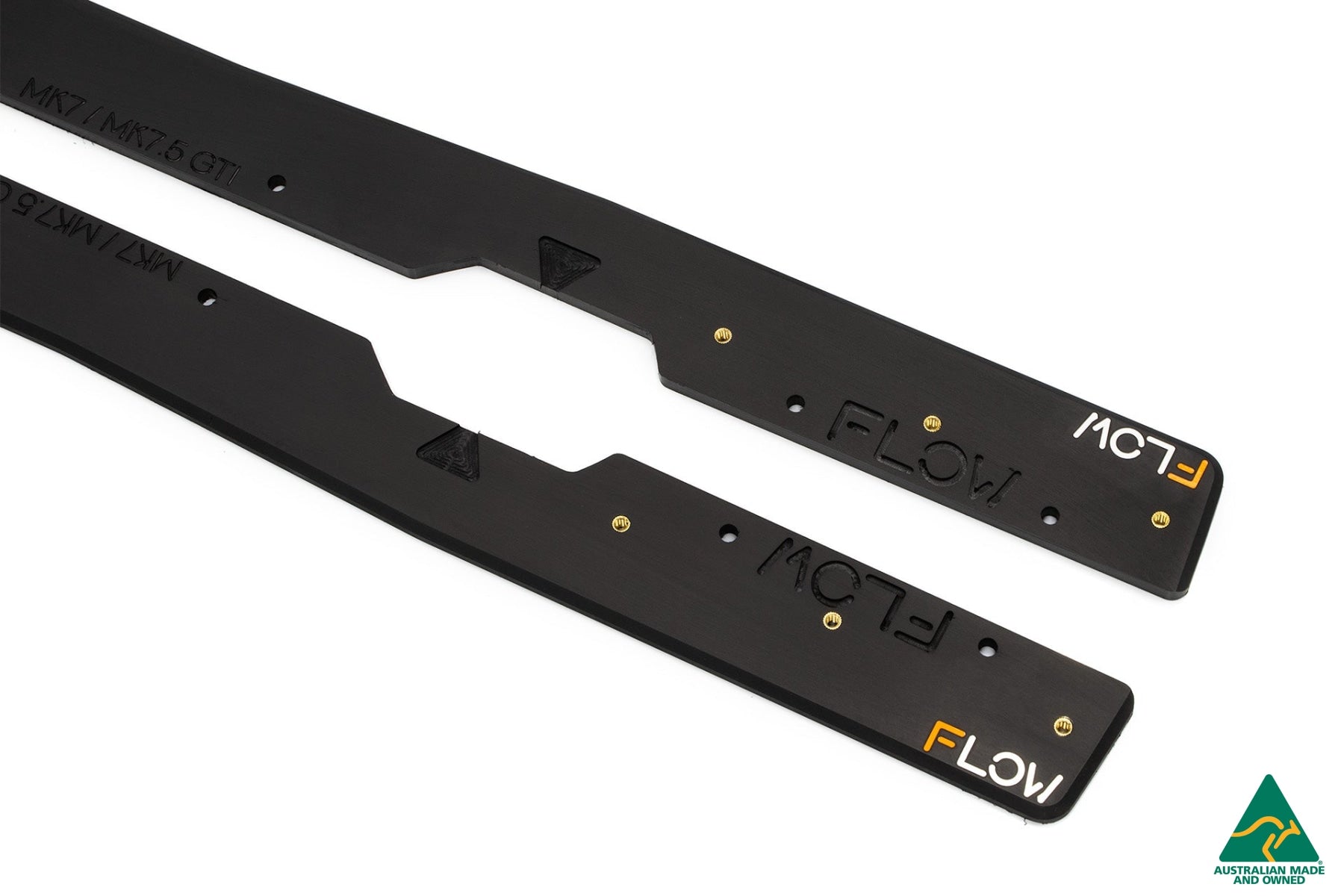 Flow Design MK7.5 Golf GTI Side Skirt Splitters (Pair)