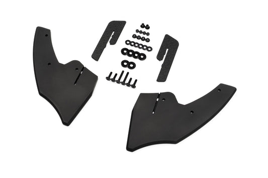 Flow Design MK7 Golf GTI Rear Spats (Pair) & Flow-Lock Fins