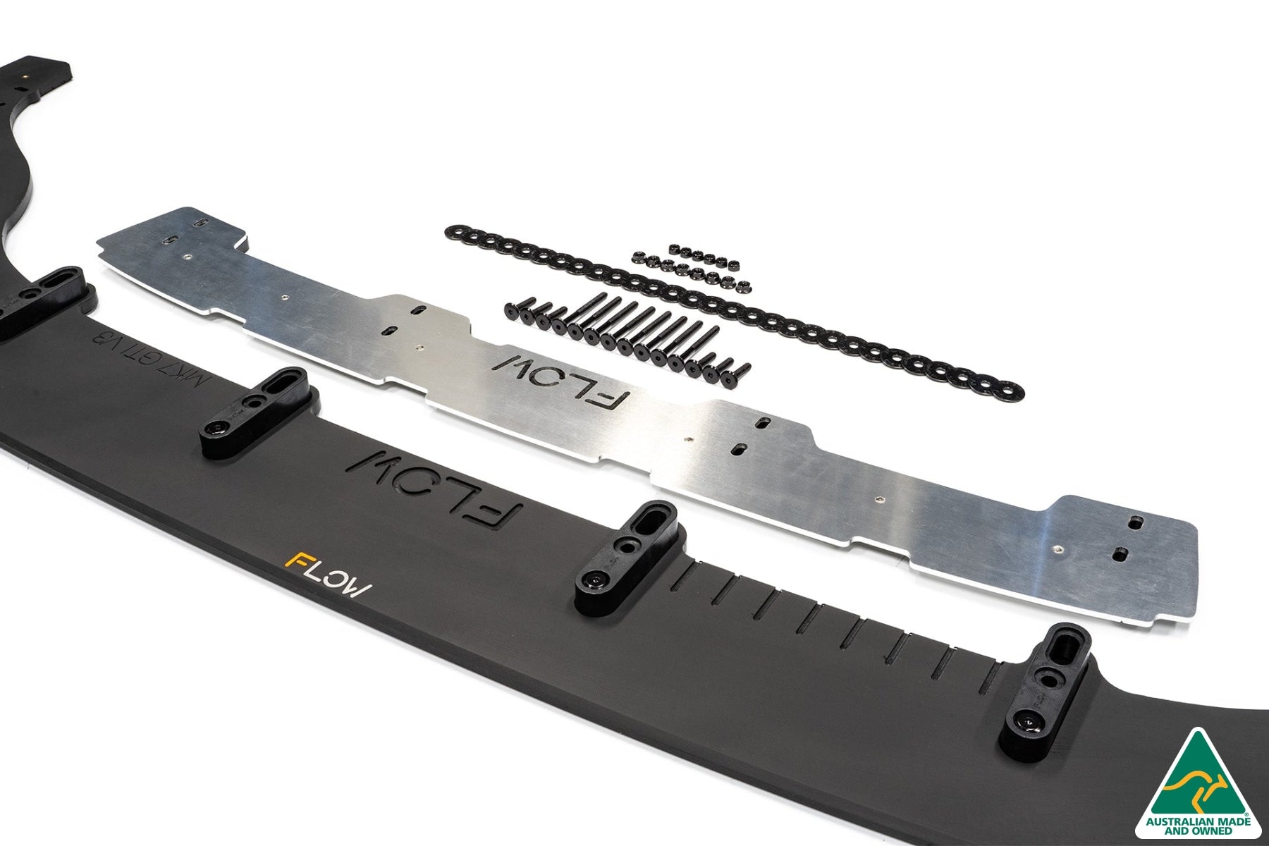 Flow Design MK7 Golf GTI Front Lip Splitter & Bumper Reinforcement Bracket