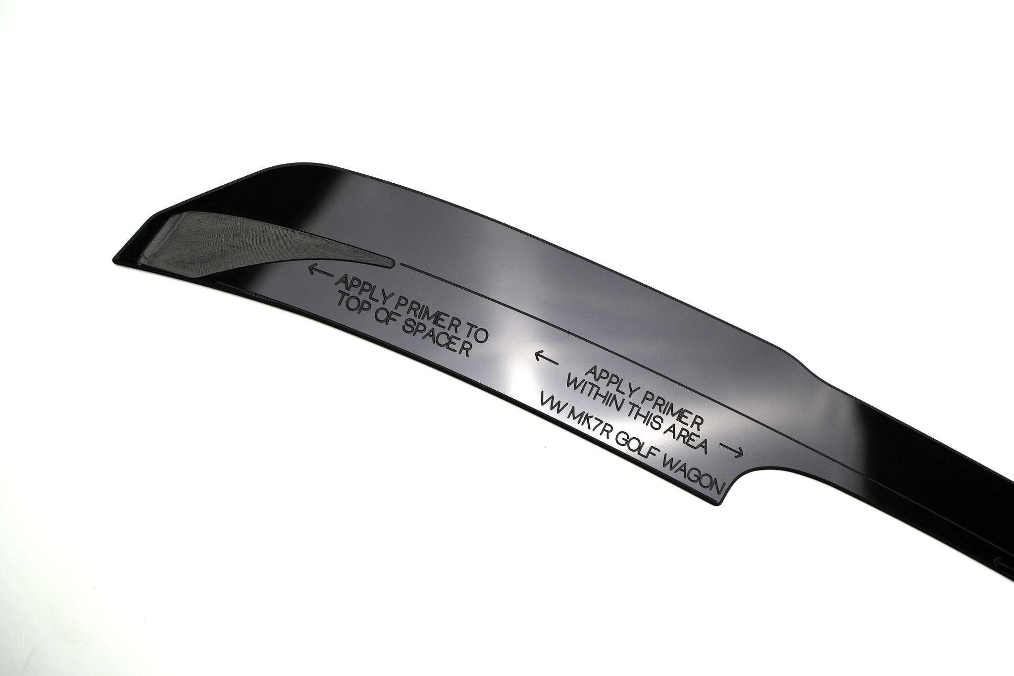 Flow Design MK7 Golf R Wagon Rear Spoiler Extension