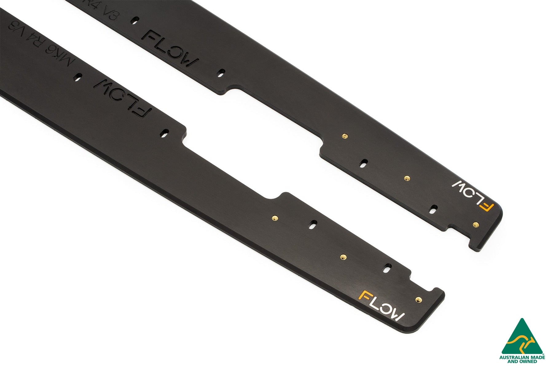 Flow Design MK6 Golf R Side Skirt Splitters V3 (Pair)