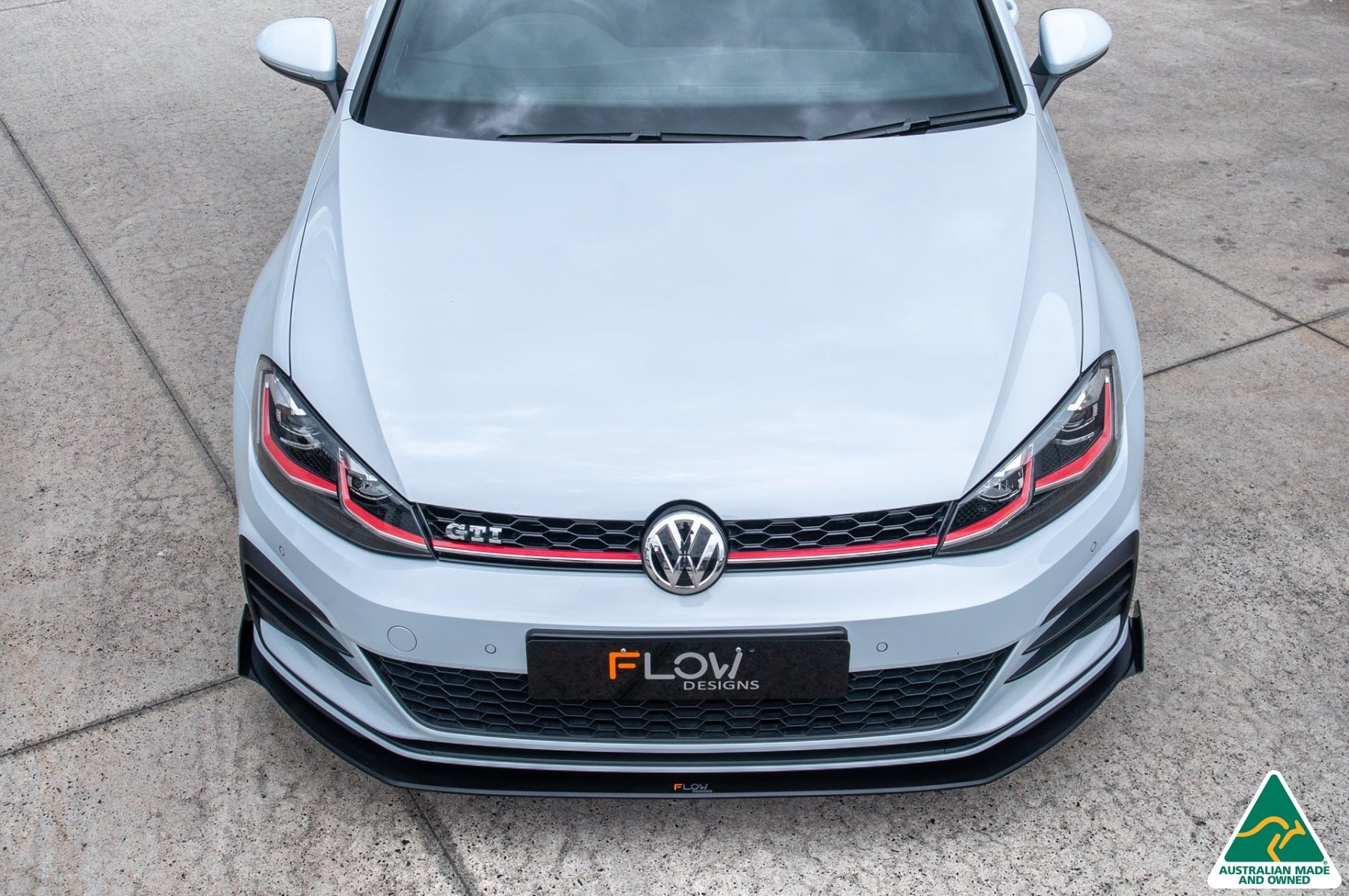 Flow Design MK7.5 Golf GTI Front Lip Splitter