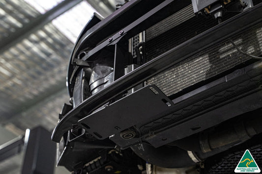 Flow Design MK7 Golf R Wagon Chassis Mounted Front Lip Splitter V3