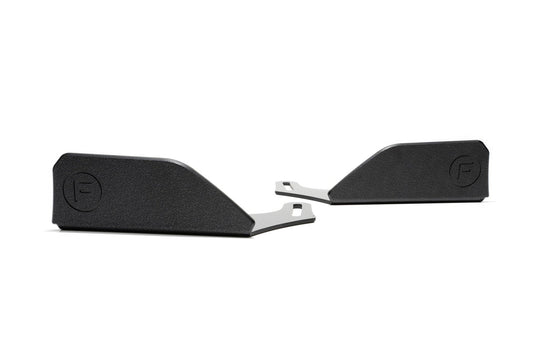 Flow Design MK8.5 Golf R Front Lip Splitter Winglets (Pair)