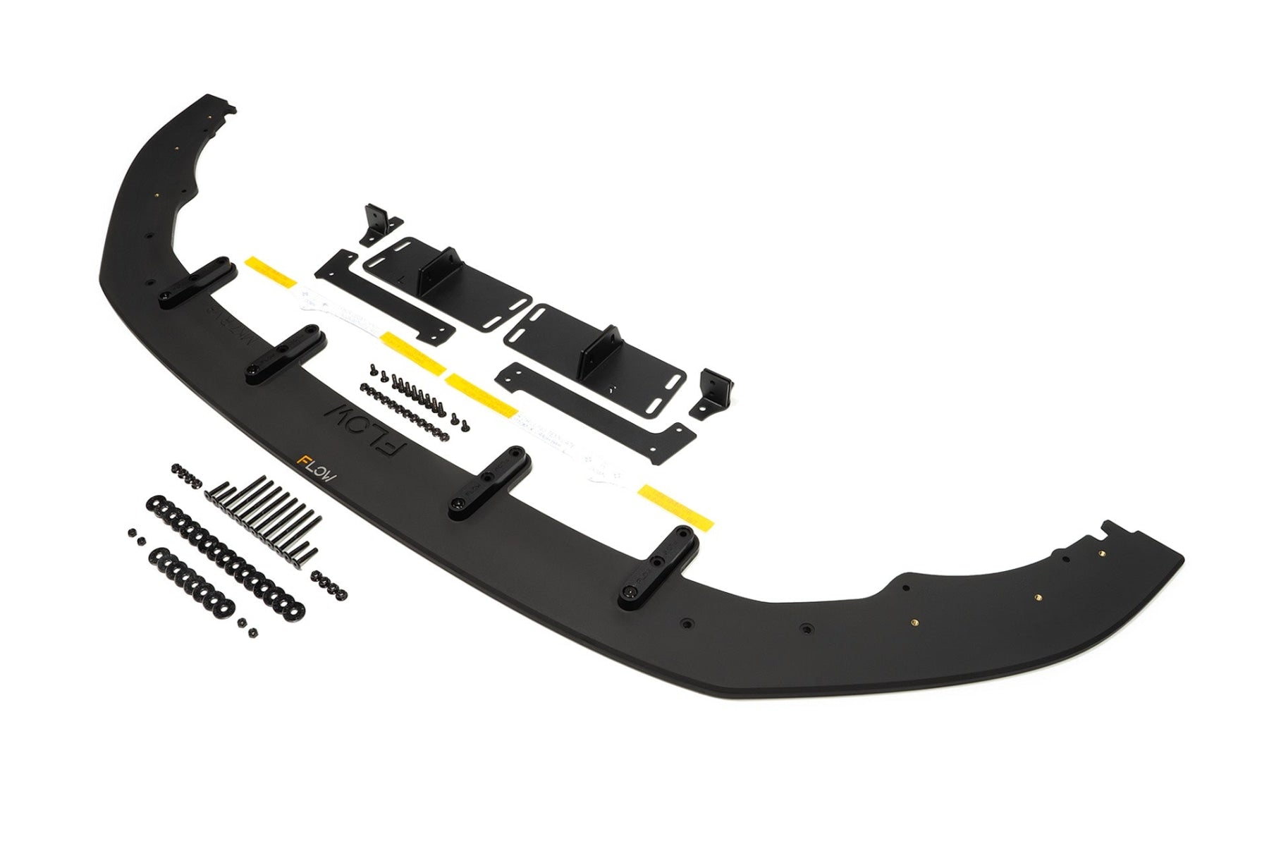Flow Design MK7 Golf R (USDM) Chassis Mounted Front Lip Splitter V3