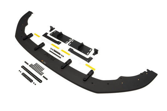 Flow Design MK7 Golf R Wagon Chassis Mounted Front Lip Splitter V3