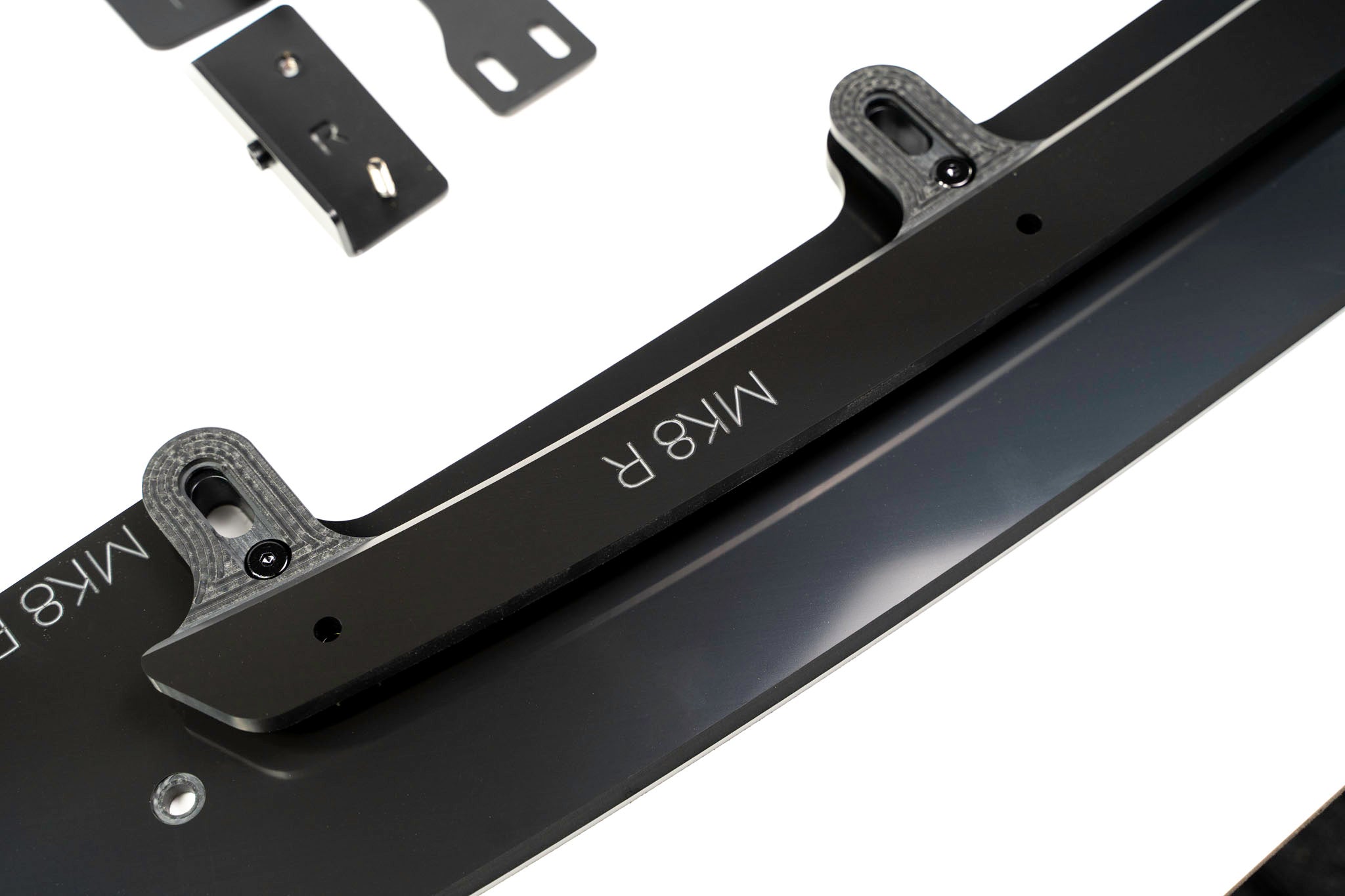Flow Design MK8 Golf R Chassis Mounted Front Lip Splitter
