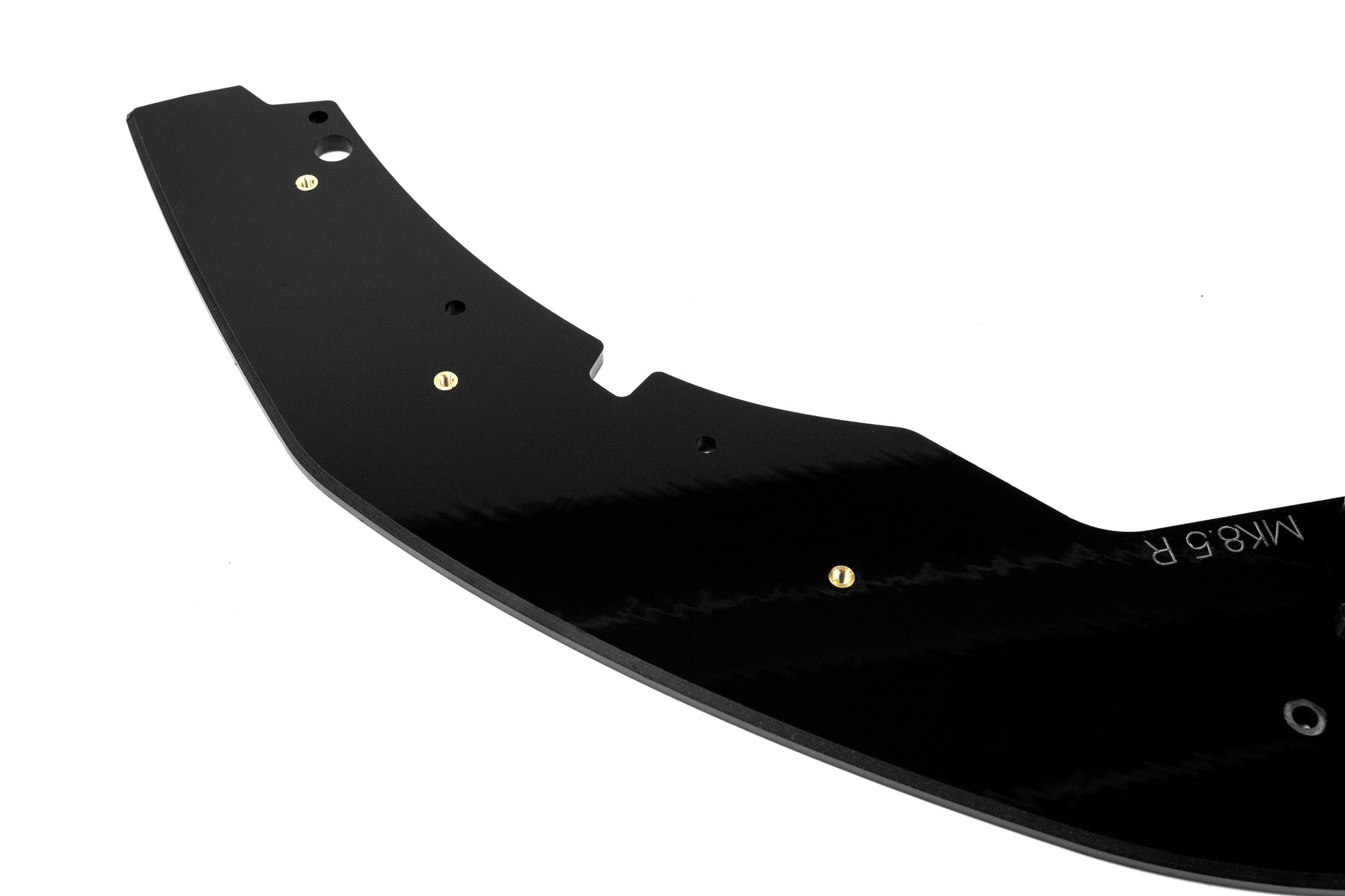 Flow Design MK8.5 Golf R Chassis Mounted Front Lip Splitter