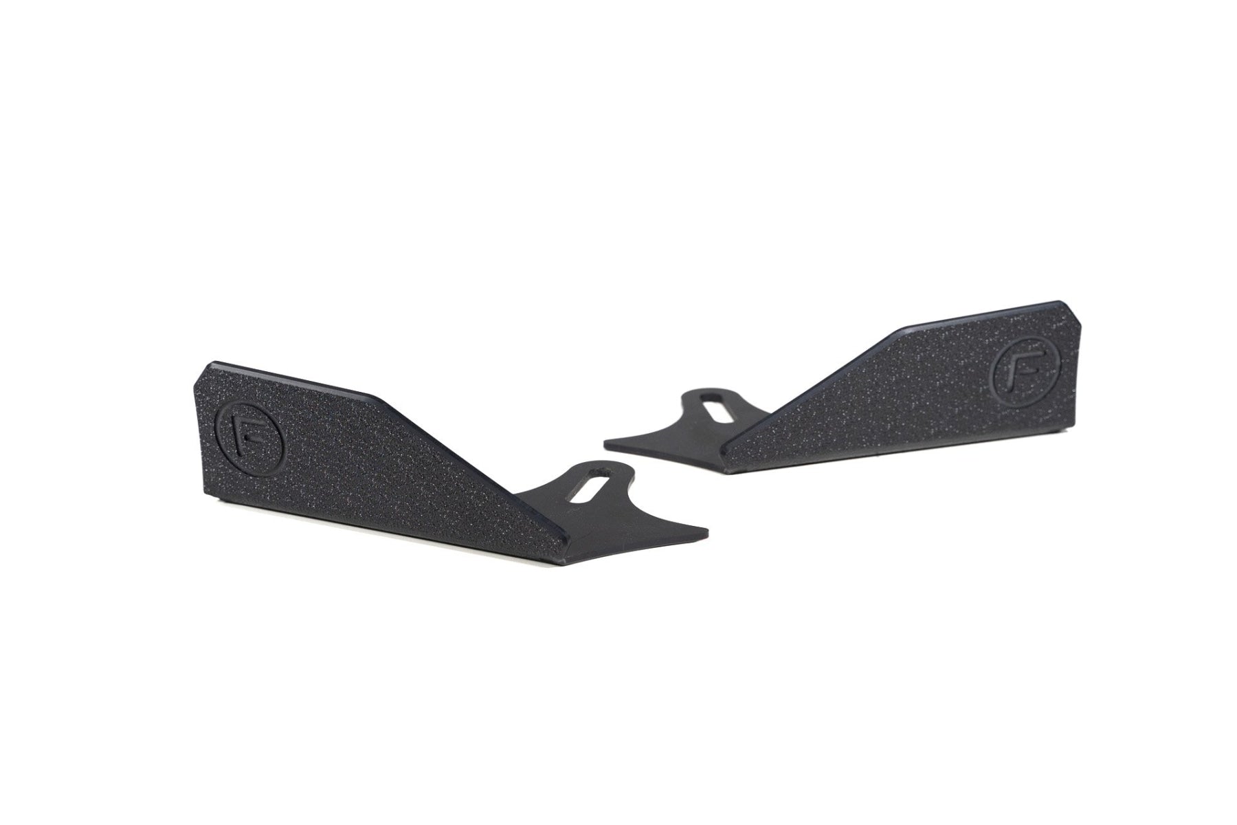 Flow Design MK8 Golf GTI Front Lip Splitter Winglets (Pair)