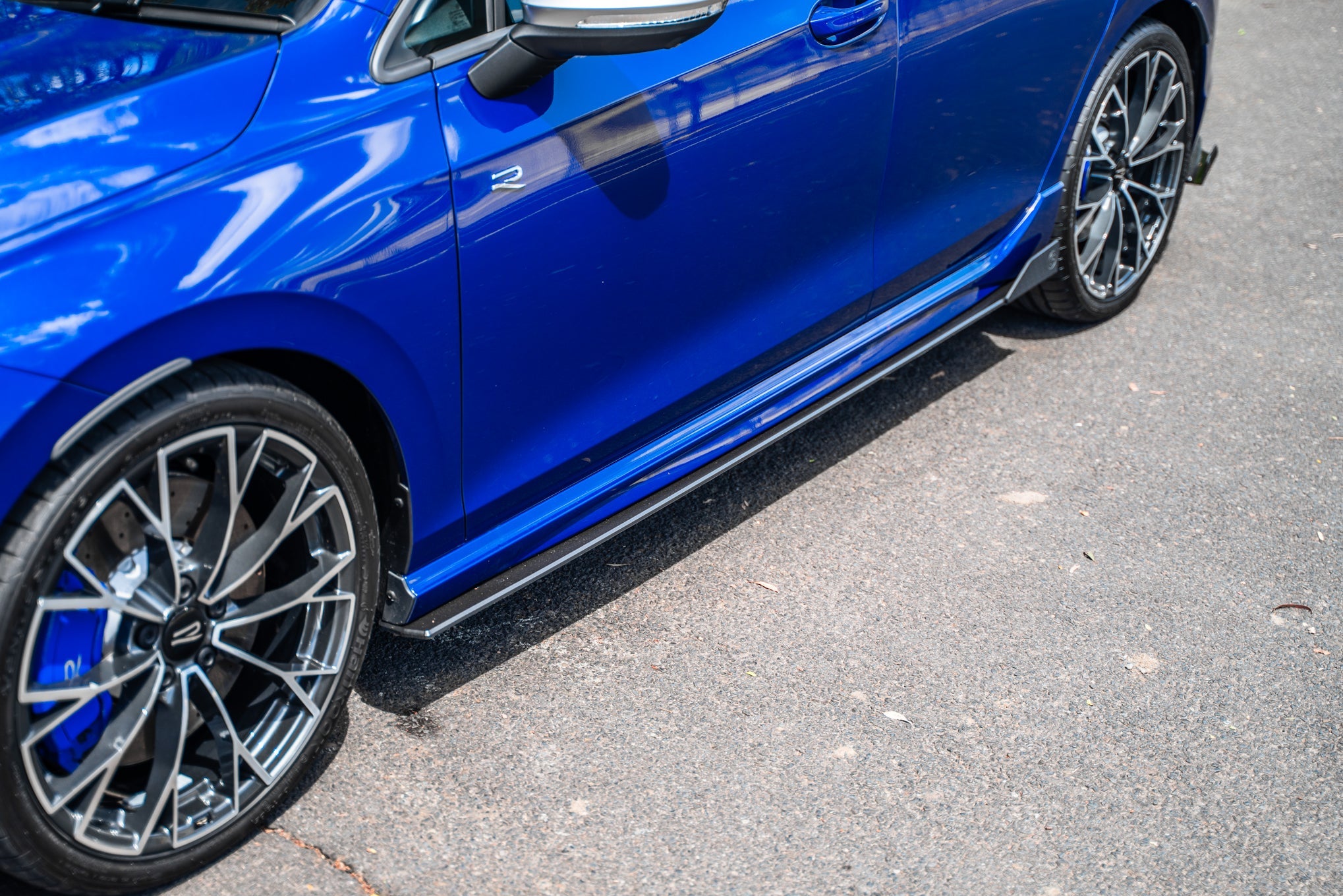 Flow Design MK8.5 Golf R Side Skirt Splitters (Pair)