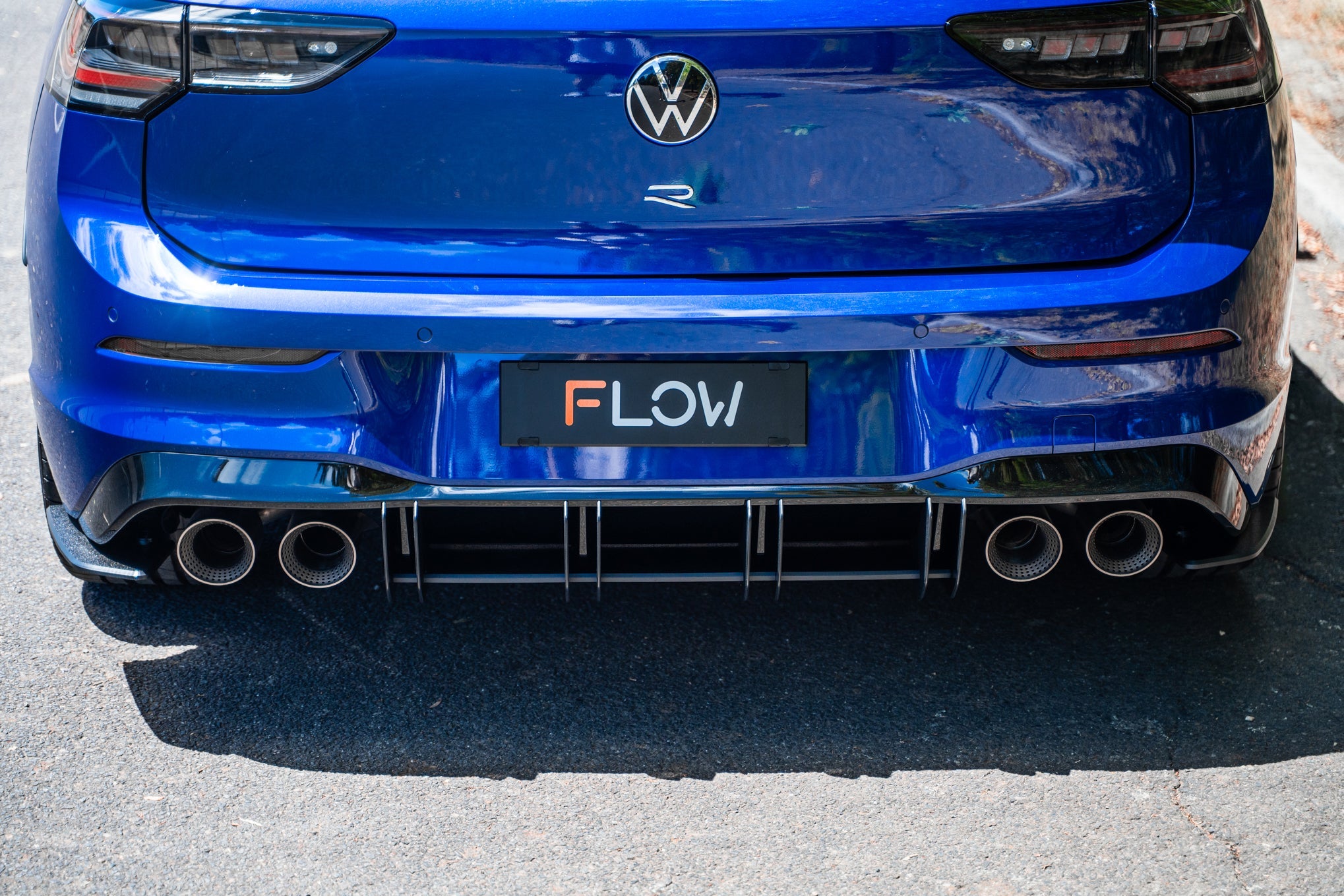 Flow Design MK8.5 Golf R Flow-Lock Rear Diffuser