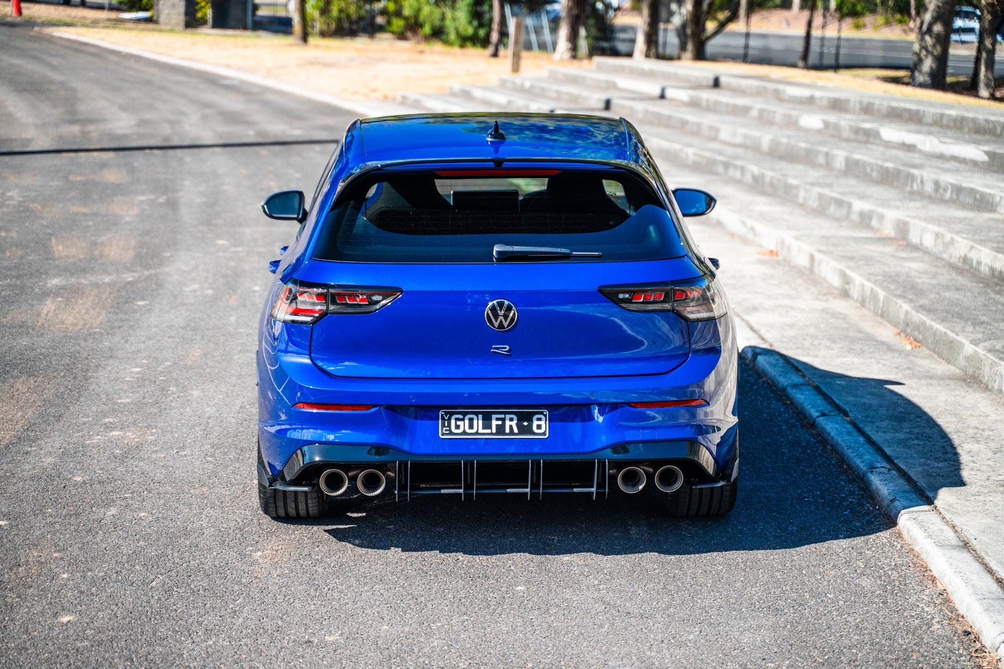 Flow Design MK8.5 Golf R Full Lip Splitter Set