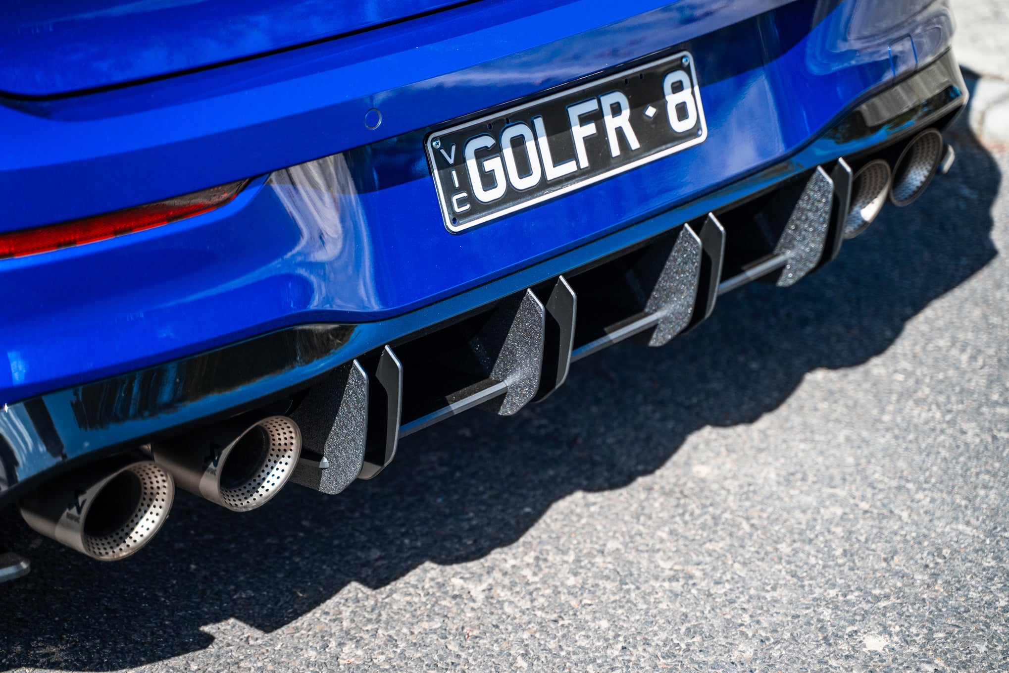 Flow Design MK8.5 Golf R Full Lip Splitter Set