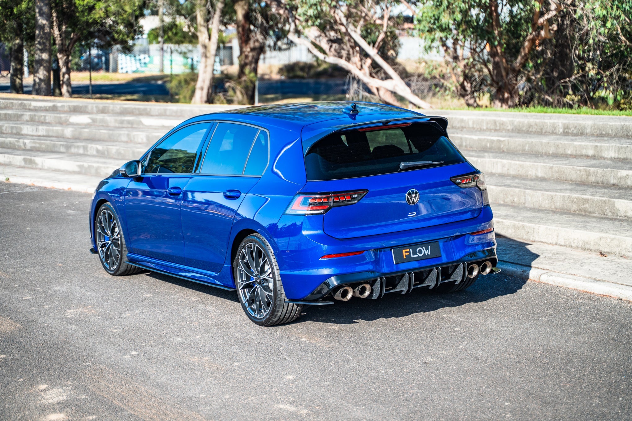 Flow Design MK8.5 Golf R Rear Spats (Pair)