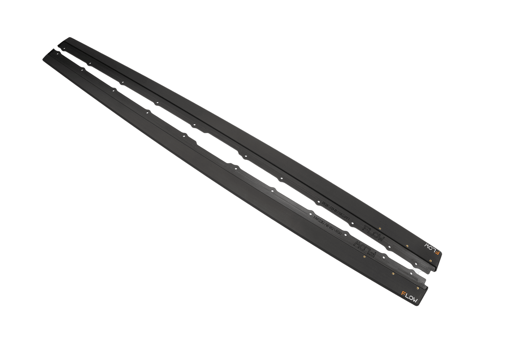Flow Design S3 8V Sedan Facelift Side Skirt Splitters (Pair)