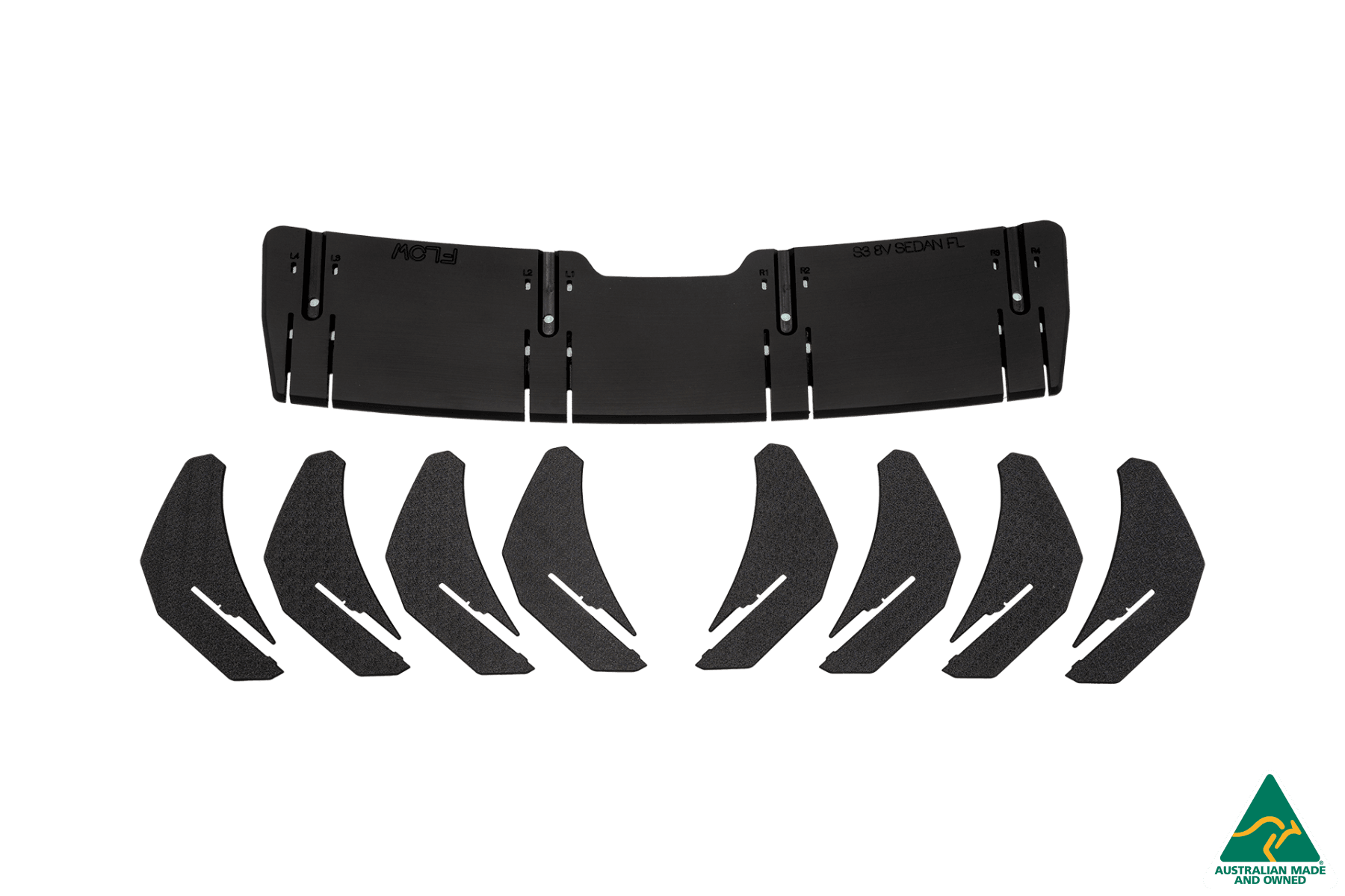 Flow Design S3 8V Sedan Facelift Flow-Lock Rear Diffuser