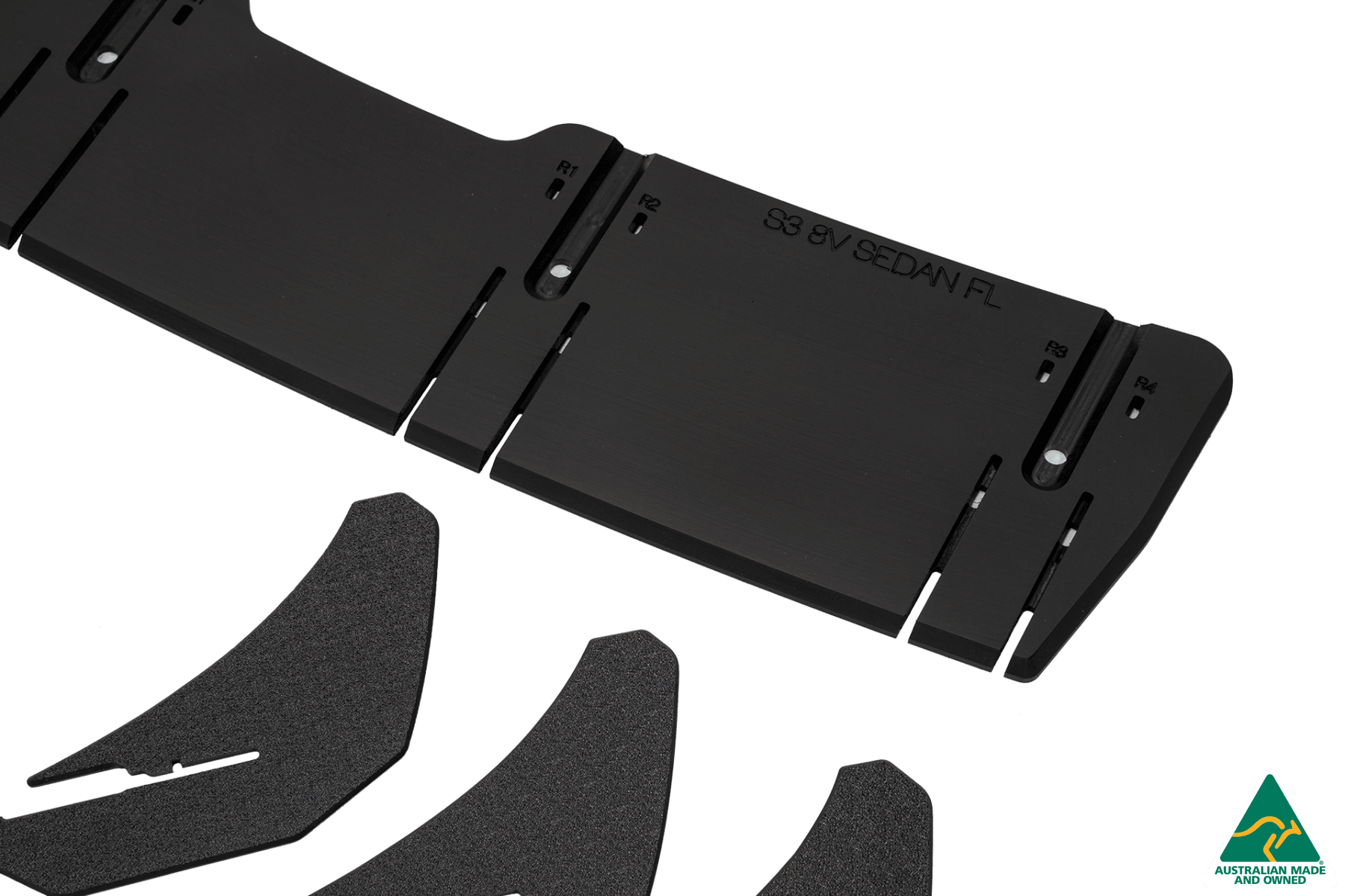 Flow Design S3 8V Sedan Facelift Flow-Lock Rear Diffuser