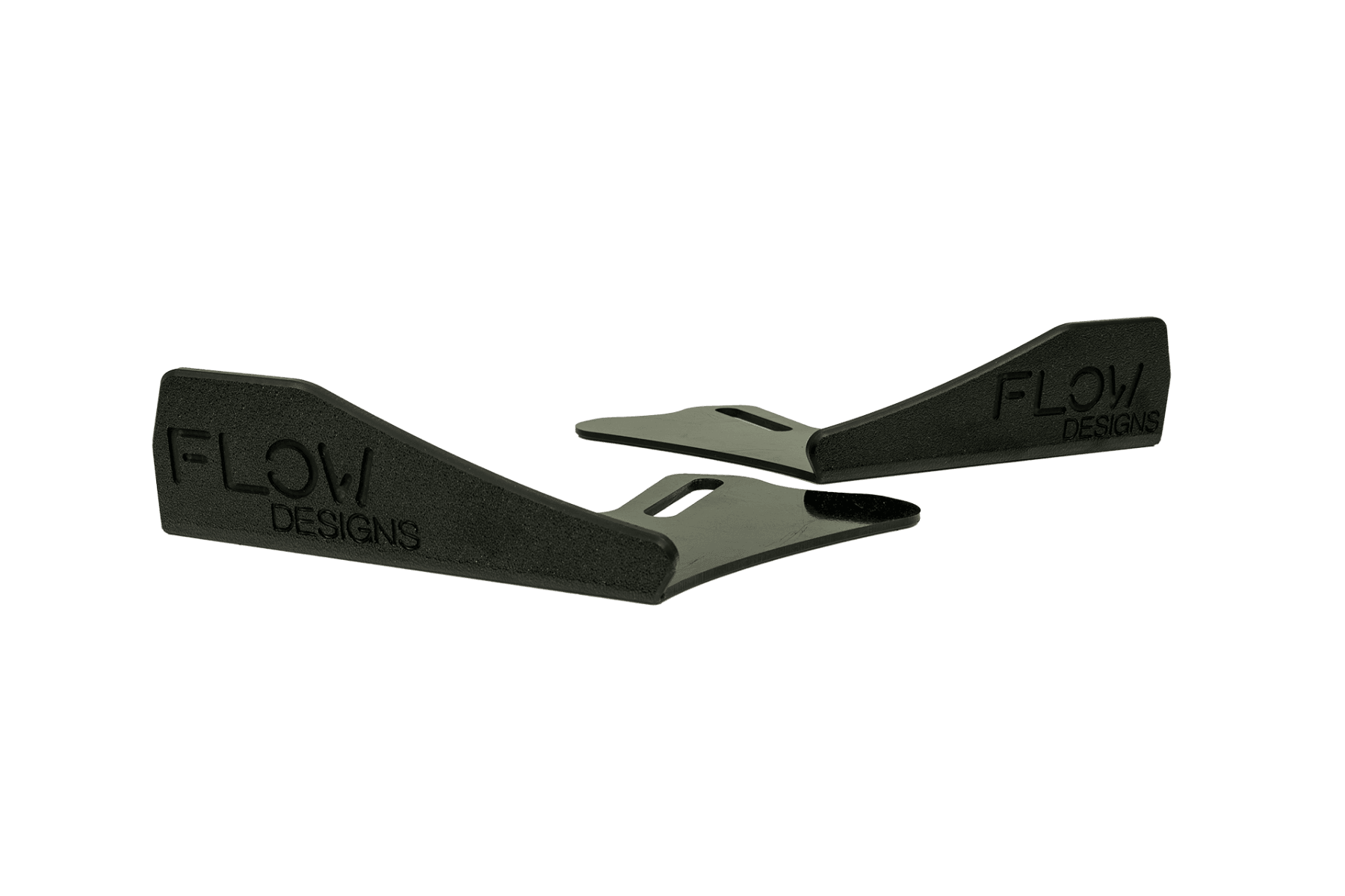 Flow Design S3 8V Sedan Facelift  Front Lip Splitter Winglets (Pair)
