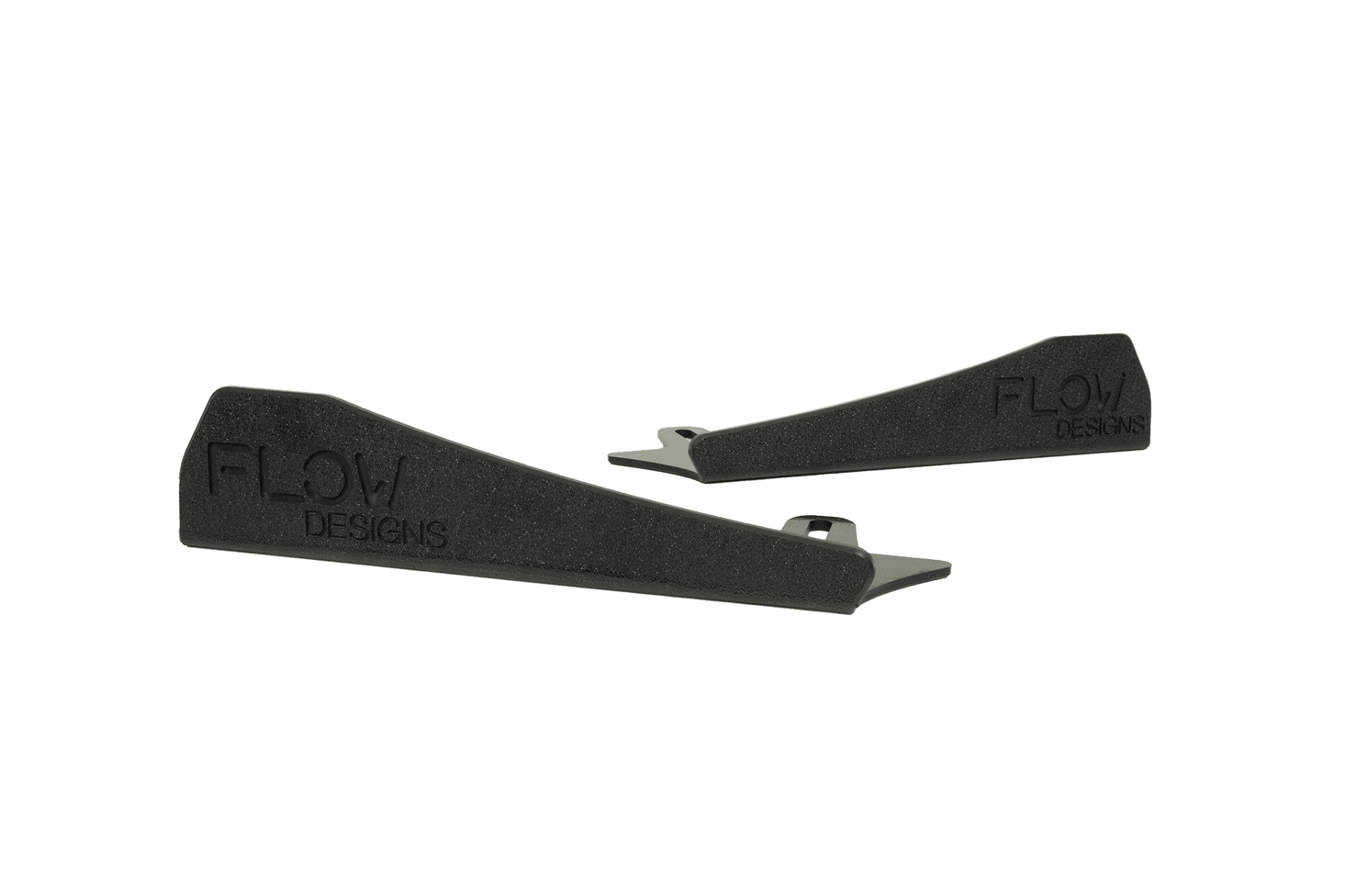Flow Design RS3 8V Sedan Facelift Side Skirt Splitter Winglets (Pair)