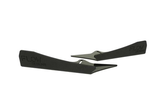 Flow Design S3 8V Sedan Facelift Rear Spat Winglets (Pair)