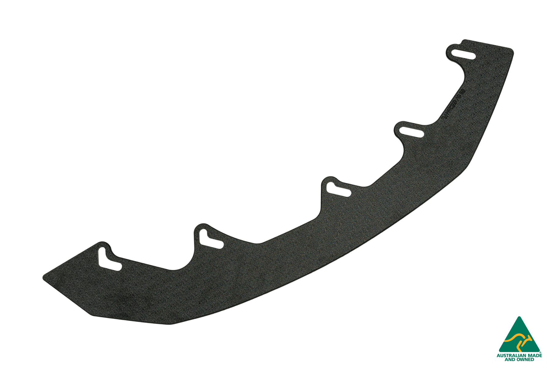 Flow Design S3 8V Sedan Facelift Front Lip Splitter Extensions (Pair)