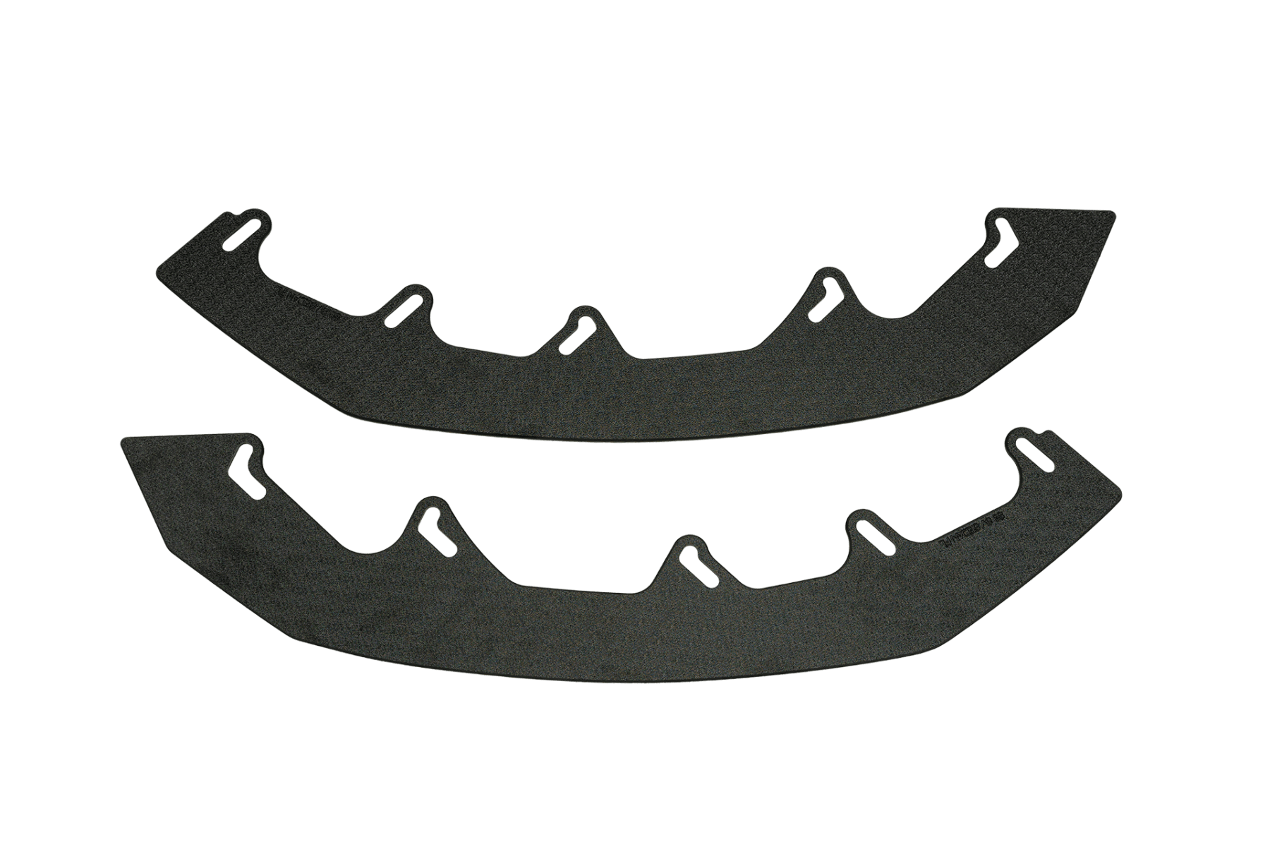 Flow Design S3 8V Sedan Facelift Front Lip Splitter Extensions (Pair)