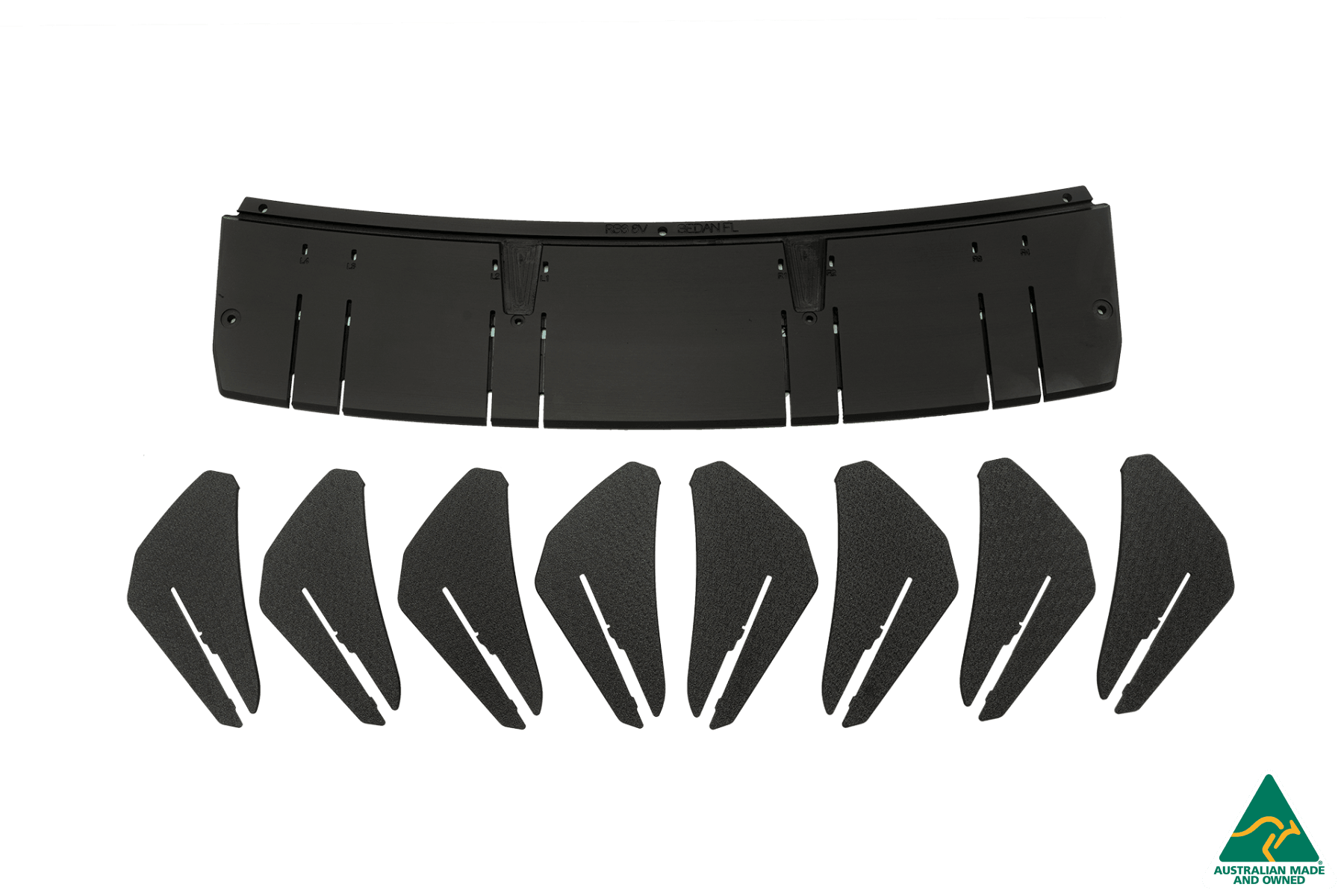 Flow Design RS3 8V Sedan Facelift Flow-Lock Rear Diffuser