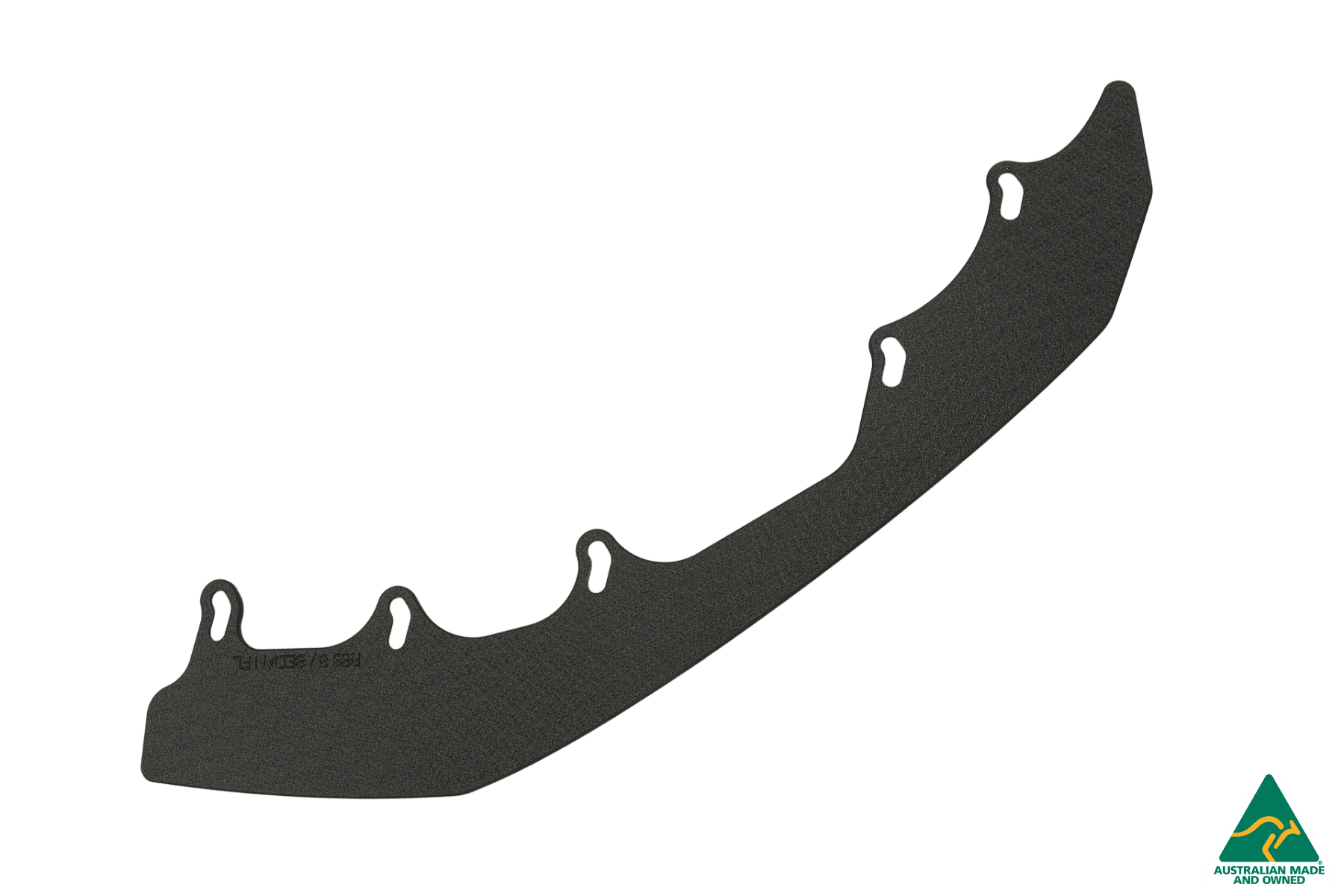 Flow Design RS3 8V Sedan Facelift Front Lip Splitter Extensions (Pair)