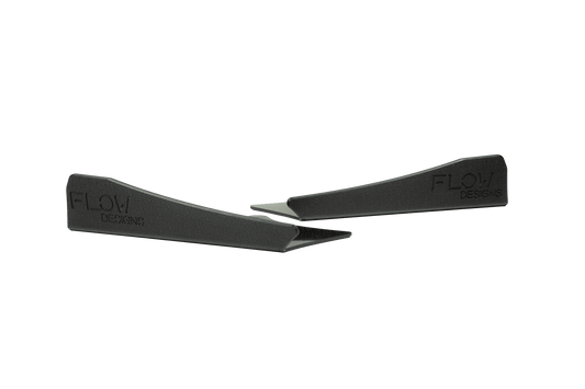 Flow Design RS3 8V Sedan Facelift  Rear Spat Winglets (Pair)