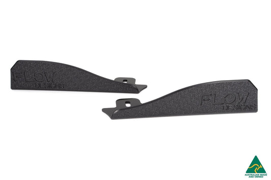 Flow Design MK7.5 Golf R Wagon Side Skirt Splitter Winglets (Pair)