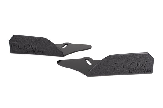 Flow Design MK7.5 Golf R Front Lip Splitter Winglets (Pair)