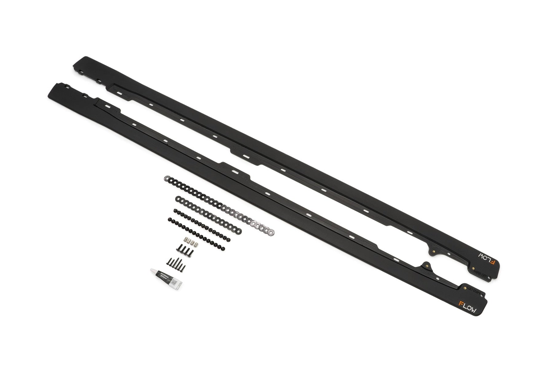Flow Design MK6 Golf GTI Side Skirt Splitters V3 (Pair)
