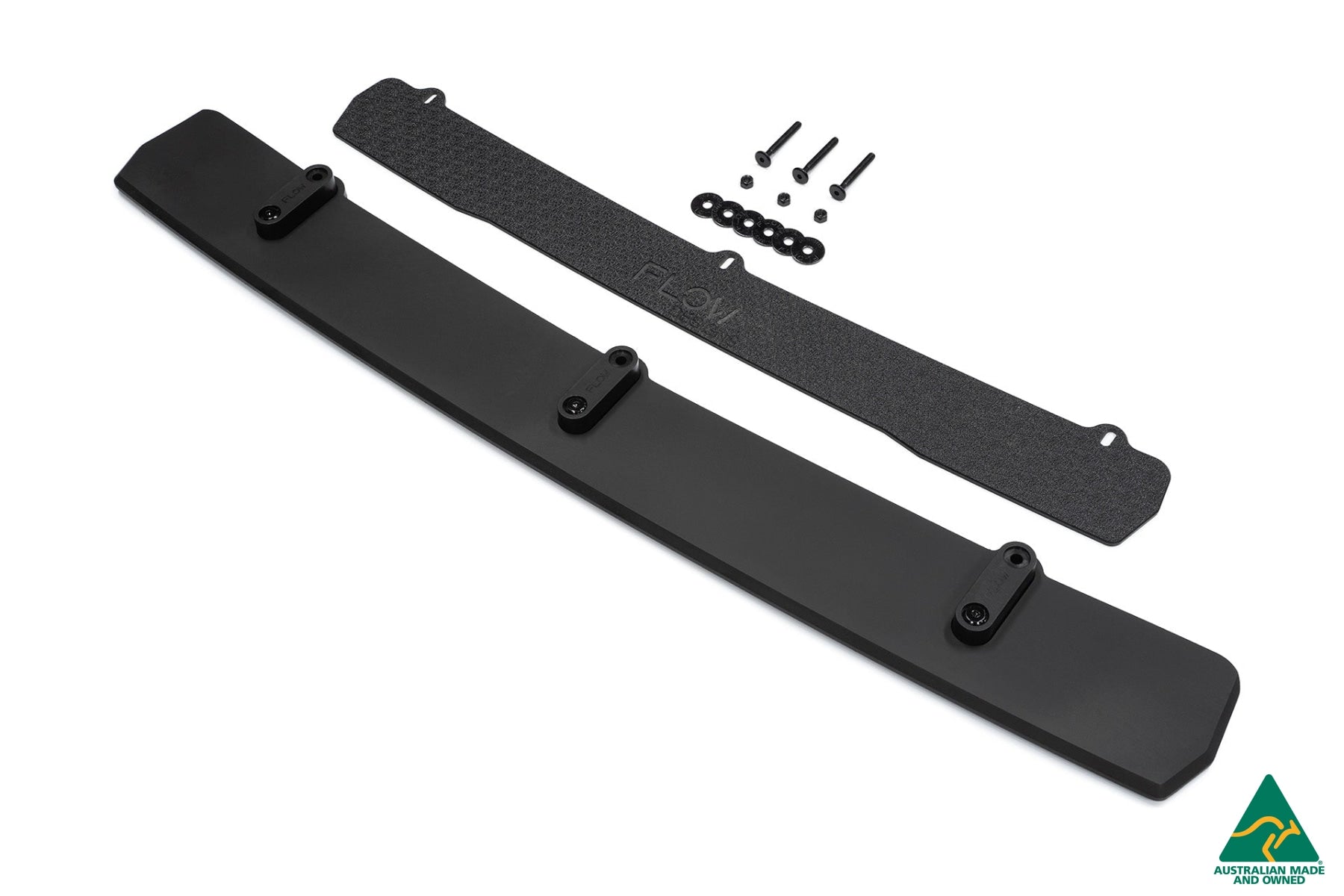 Flow Design MK7.5 Golf GTI Rear Valance & Fairing (Matte Black)