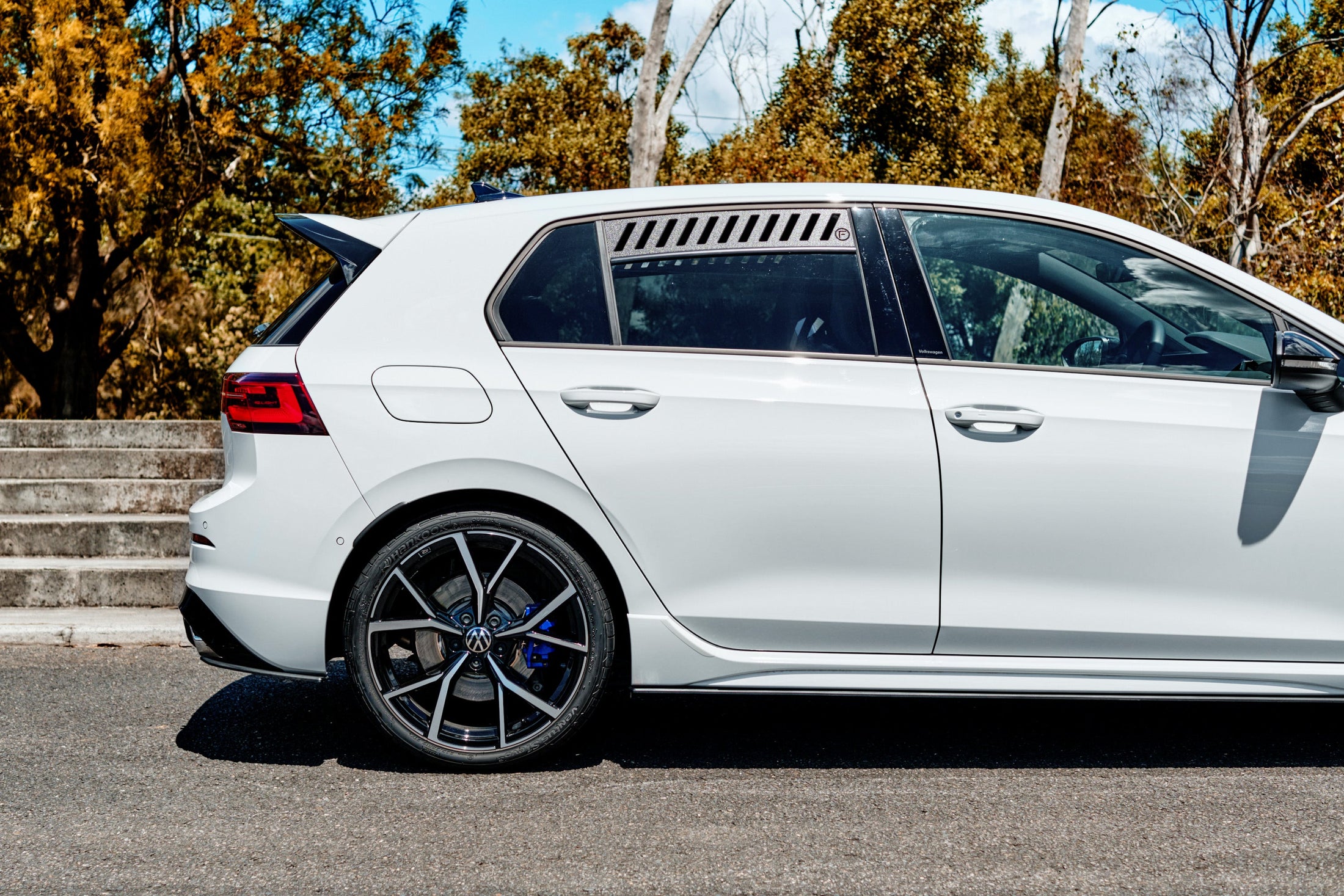 Flow Design MK8 Golf R Side Skirt Splitters (Pair)