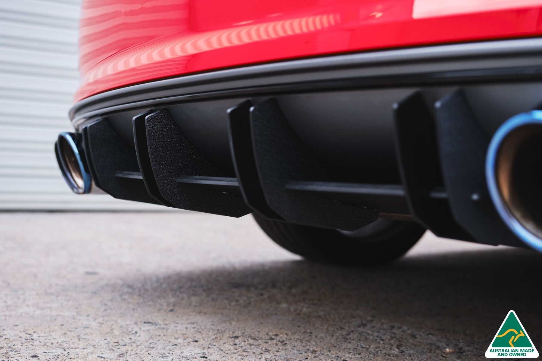 Flow Design S3 8V Sedan Pre-Facelift Flow-Lock Rear Diffuser