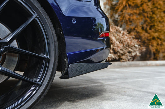 Flow Design S3 8V Sedan Facelift Rear Spat Winglets (Pair)