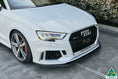 Load image into Gallery viewer, Flow Design RS3 8V Sedan Facelift Front Lip Splitter Extensions (Pair)
