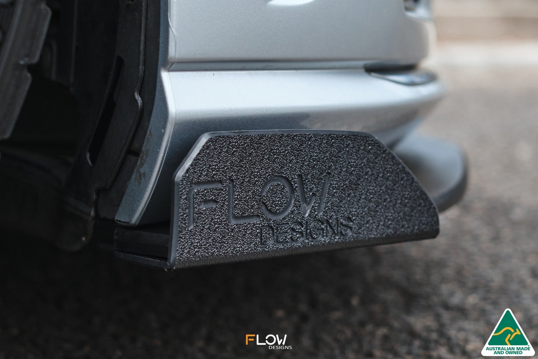 Flow Design MK7 Golf R (EU/AU) Chassis Mounted Front Lip Splitter V3