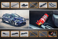 Load image into Gallery viewer, Flow Design MK7.5 Golf R Full Lip Splitter Set with Flow-Lock Rear Diffuser
