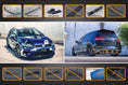 Load image into Gallery viewer, Flow Design MK7.5 Golf R Full Lip Splitter Set with Flow-Lock Rear Diffuser
