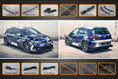 Load image into Gallery viewer, Flow Design MK7.5 Golf R Full Lip Splitter Set with Flow-Lock Rear Diffuser
