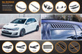 Load image into Gallery viewer, Flow Design MK7 Golf GTI Full Lip Splitter Set with Flow-Lock Rear Diffuser
