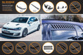 Load image into Gallery viewer, Flow Design MK7 Golf GTI Full Lip Splitter Set with Flow-Lock Rear Diffuser
