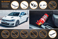 Load image into Gallery viewer, Flow Design MK7 Golf GTI Full Lip Splitter Set with Flow-Lock Rear Diffuser
