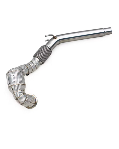 Volkswagen MK7, 7.5 Golf GTI 3.0” Catted Downpipe With Heat Shield
