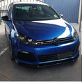 Load image into Gallery viewer, Maxton Design Front Splitter VW Golf Mk6 R Front Lip
