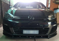 Load image into Gallery viewer, Maxton Design Front Splitter VW Golf Mk6 R Front Lip
