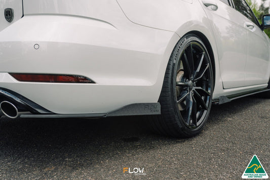 Flow Design MK7.5 Golf R Wagon Rear Spat Winglets (Pair)