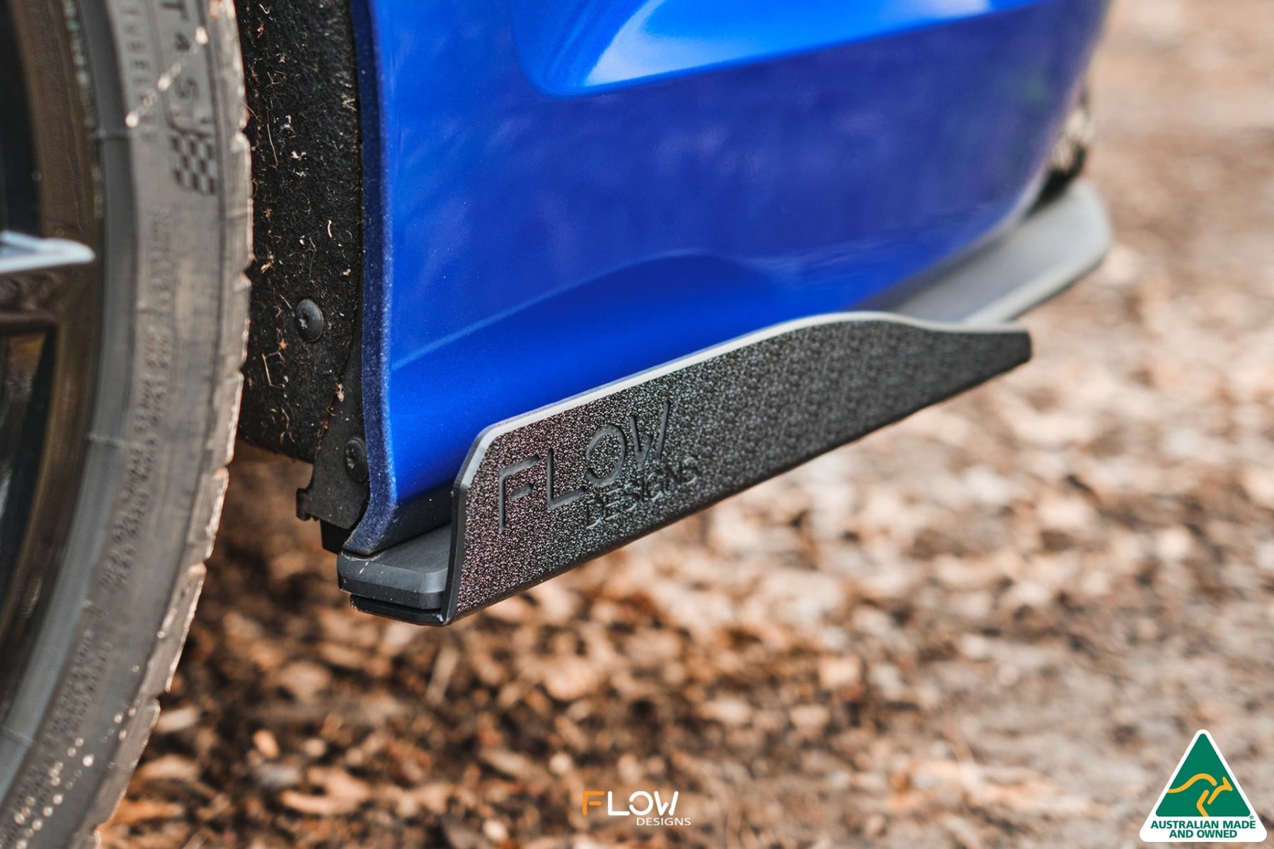 Flow Design MK7 Golf R Wagon Rear Spat Winglets (Pair)